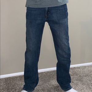 Men’s Levi jeans.